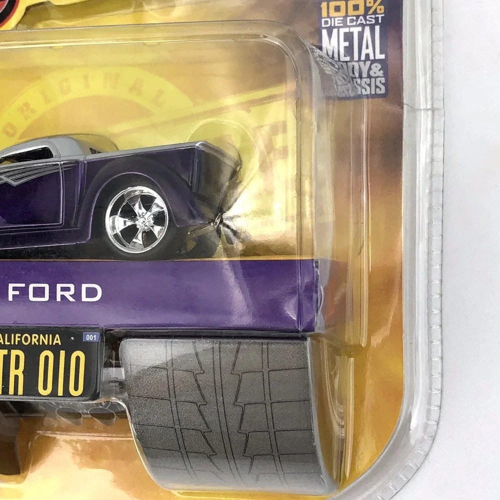 Jada D-Rods 37 1937 Ford Truck Purple & Silver 2005 Wave 1‎ Die Cast 1/64 Scale